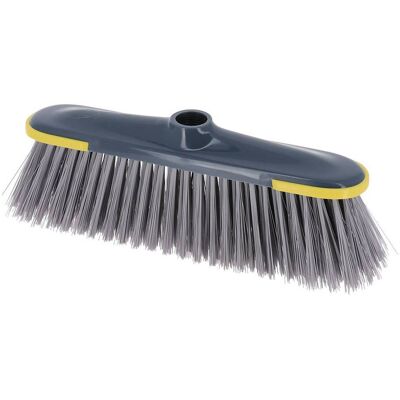 TENDANCE Testa Di Scopa Diritta Con Bordi Antiurto Per Interni 30 Cm - Grigio Curry - TENDANCE Testa Di Scopa Diritta Con Bordi Antiurto Per Interni 30 Cm - Grigio Curry -
