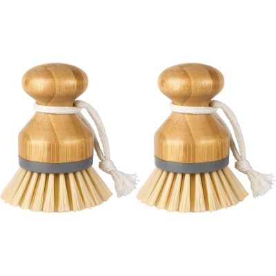 OEM Spazzola In Bambù, Spazzola Per Piatti, Spazzole Da Cucina, Spazzola Abrasiva Per Pentole E Padelle, Pulizia Del Piano Di Lavoro, Set Da 2 OEM Spazzola In Bambù, Spazzola Per Piatti, Spazzole Da Cucina, Spazzola Abrasiva Per Pentole E Padelle, Pulizia Del Piano Di Lavoro, Set Da 2