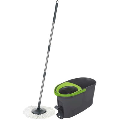 COSE DA CASA Mocio Rotante Con Pedale E Secchio 18 Litri Sistema Lavapavimenti 360 Gradi Roto-mop Con Manico Estensibile E Panno In Microfibra Cm 123 Lavabili Per Tutti I Tipi Di Pavimenti Centrifuga Anti-schizzo COSE DA CASA Mocio Rotante Con Pedale E Secchio 18 Litri Sistema Lavapavimenti 360 Gradi Roto-mop Con Manico Estensibile E Panno In Microfibra Cm 123 Lavabili Per Tutti I Tipi Di Pavimenti Centrifuga Anti-schizzo