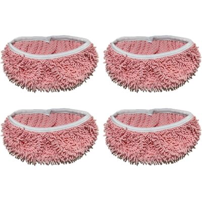 OEM Tamponi Di Ricambio Per Mocio In Peluche - Rosa 1 OEM Tamponi Di Ricambio Per Mocio In Peluche - Rosa 1