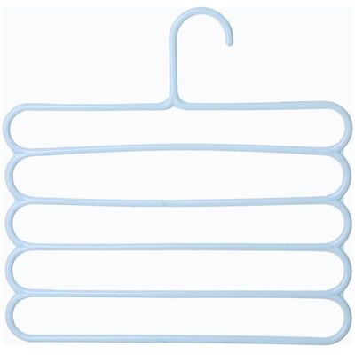 TAPWORKS Set 8 Grucce Per Pantaloni Multi-livello Salvaspazio E Antiscivolo, Organizzatore Spogliatoio TAPWORKS Set 8 Grucce Per Pantaloni Multi-livello Salvaspazio E Antiscivolo, Organizzatore Spogliatoio