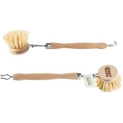 OEM Spazzola Per Piatti Greenaware Con Manico In Legno Naturale OEM Spazzola Per Piatti Greenaware Con Manico In Legno Naturale