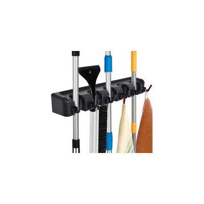 OEM Porta Scope E Mocio Da Parete Con 6 Ganci, Ideale Per Casa, Garage, Cucina, Bagno E Giardino. - Crezuo OEM Porta Scope E Mocio Da Parete Con 6 Ganci, Ideale Per Casa, Garage, Cucina, Bagno E Giardino. - Crezuo