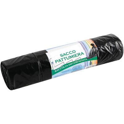 LAMPA Rotolo 10 Sacchi Neri Per Pattumiera - 110 L - 72x110 Cm LAMPA Rotolo 10 Sacchi Neri Per Pattumiera - 110 L - 72x110 Cm
