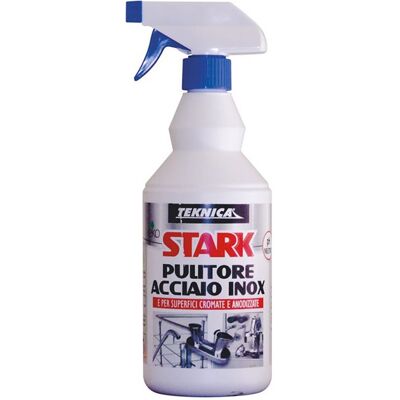 TEKNICA Pulitore Lucido Per Pulizia Acciaio Inox E Superfici Cromate Ml750 Stark TEKNICA Pulitore Lucido Per Pulizia Acciaio Inox E Superfici Cromate Ml750 Stark