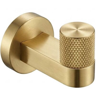 REA Appendiabiti Da Bagno 39104 Ori Brush Gold REA Appendiabiti Da Bagno 39104 Ori Brush Gold