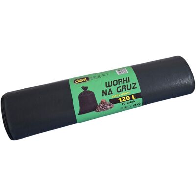 OEM Sacchi Per Detriti 120l Neri 70x110cm 105 Micron Ld Confezione Da 10 Pezzi OEM Sacchi Per Detriti 120l Neri 70x110cm 105 Micron Ld Confezione Da 10 Pezzi