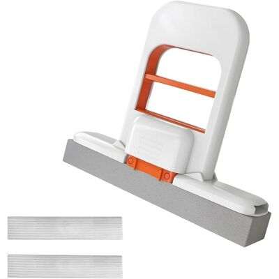ARNAULT Mini Mocio Portatile, Mini Mocio Pieghevole Da Tavolo Per Pulizia A Secco E A Umido, Spugna Riutilizzabile Per La Pulizia Di Superfici Di Cucina, Bagno E Tavolo, Arancione E Bianco ARNAULT Mini Mocio Portatile, Mini Mocio Pieghevole Da Tavolo Per Pulizia A Secco E A Umido, Spugna Riutilizzabile Per La Pulizia Di Superfici Di Cucina, Bagno E Tavolo, Arancione E Bianco