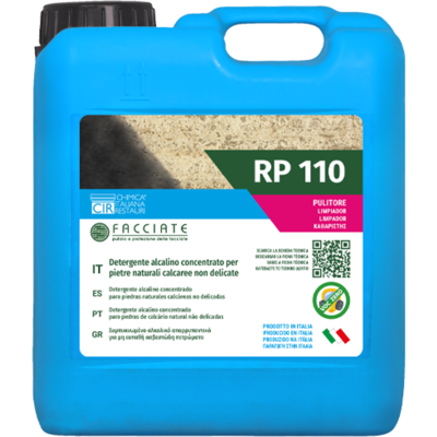 CHIMICA ITALIANA RESTAURI Detergente A Ph Alcalino Concentrato Per Pietre Calcaree Rp 110 Da 5 Lt CHIMICA ITALIANA RESTAURI Detergente A Ph Alcalino Concentrato Per Pietre Calcaree Rp 110 Da 5 Lt