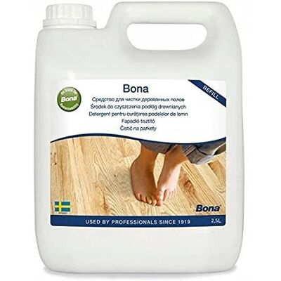BONA Detergente Liquido 2,5l Trasparente Per Legno BONA Detergente Liquido 2,5l Trasparente Per Legno