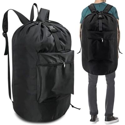 SANS MARQUE Grande Sacco Per La Biancheria Con Una Capacità Di 90 Litri, Sacco Per La Biancheria Sporca Con 2 Spallacci Imbottiti, Pieghevole, Sacco Per La Biancheria Impermeabile SANS MARQUE Grande Sacco Per La Biancheria Con Una Capacità Di 90 Litri, Sacco Per La Biancheria Sporca Con 2 Spallacci Imbottiti, Pieghevole, Sacco Per La Biancheria Impermeabile