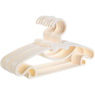 Zone Set Di Grucce Per Neonati - Catena Organizer Salvaspazio Per Vestiti Per Bambini, Armadio, Guardaroba, Abbigliamento 20 Pezzi (bianco Sporco) Zone Set Di Grucce Per Neonati - Catena Organizer Salvaspazio Per Vestiti Per Bambini, Armadio, Guardaroba, Abbigliamento 20 Pezzi (bianco Sporco)