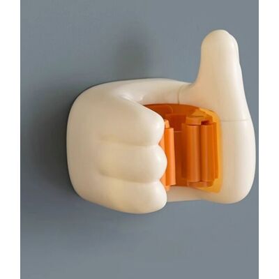 OEM Clip Per Scopa Color Crema, 7,2 X 8 X 6 Cm, 1 Gancio Per Scopa Senza Foratura, Vano Portaoggetti Da Parete Per Bagno. OEM Clip Per Scopa Color Crema, 7,2 X 8 X 6 Cm, 1 Gancio Per Scopa Senza Foratura, Vano Portaoggetti Da Parete Per Bagno.
