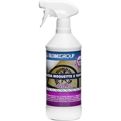 ITALCHIMICI Pulitore Moquette E Tappeti Na08 750 Ml ITALCHIMICI Pulitore Moquette E Tappeti Na08 750 Ml