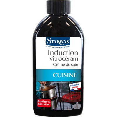 Pulitore per piani cottura in vetroceramica STARWAX - Crema protettiva lucida Pulitore per piani cottura in vetroceramica STARWAX - Crema protettiva lucida