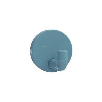 HEWI 477.90.01055 - Gancio singolo, blu acqua, profondo 45mm - Gancio HEWI 477.90.01055 - Gancio singolo, blu acqua, profondo 45mm - Gancio