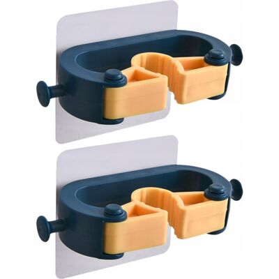 OEM Set Porta Scopa E Mocio Blu Facile Da Montare OEM Set Porta Scopa E Mocio Blu Facile Da Montare