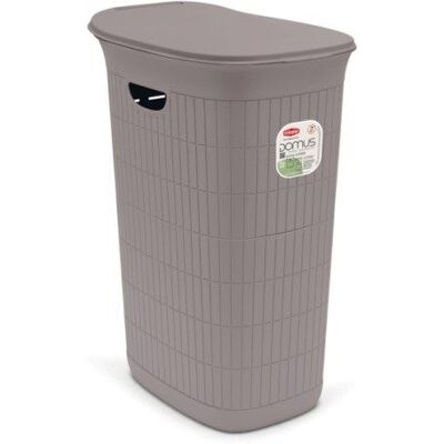 Stefanplast Cesta Portabiancheria Con Coperchio Domus Greige 36 Litri Stefanplast Cesta Portabiancheria Con Coperchio Domus Greige 36 Litri