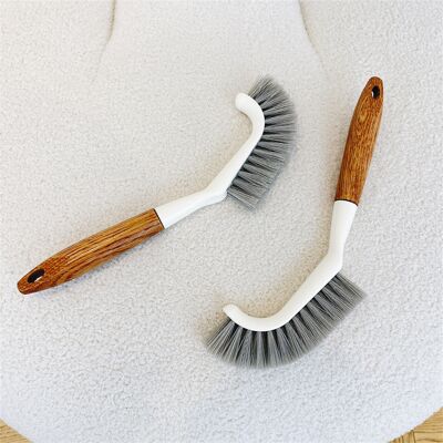 OEM 2 Pezzi Spazzola Per Pulizia Pavimenti Con Manico In Legno Spazzola Multiuso Per Finestre E Scanalature Del Bagno Setole Durevoli Per Rimuovere Sporco E Residui Strumento Pratico OEM 2 Pezzi Spazzola Per Pulizia Pavimenti Con Manico In Legno Spazzola Multiuso Per Finestre E Scanalature Del Bagno Setole Durevoli Per Rimuovere Sporco E Residui Strumento Pratico