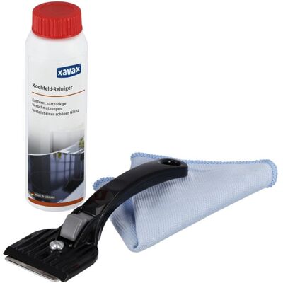 XavaX Set Di Pulizia 00111752 Con Raschietto E Soluzione 100 Ml XavaX Set Di Pulizia 00111752 Con Raschietto E Soluzione 100 Ml