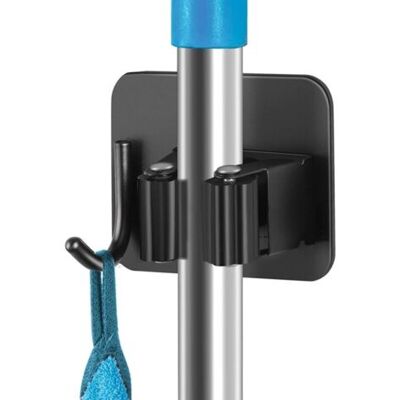 OEM Set Di 2 Porta Scope Da Parete (con Gancio), Porta Scope In Acciaio Inox, Gancio Per Scopa Da Parete Antiruggine, Non Richiede Forature Aggiuntive, Per Casa, Cucina, Bagno (nero) OEM Set Di 2 Porta Scope Da Parete (con Gancio), Porta Scope In Acciaio Inox, Gancio Per Scopa Da Parete Antiruggine, Non Richiede Forature Aggiuntive, Per Casa, Cucina, Bagno (nero)