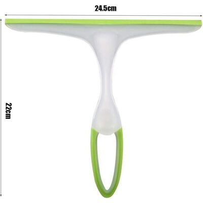 TORMATOR Mini Tergivetro In Gomma Per Casa, Auto, Bagno, Specchio Della Doccia (verde) TORMATOR Mini Tergivetro In Gomma Per Casa, Auto, Bagno, Specchio Della Doccia (verde)