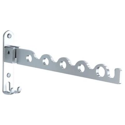 TAPWORKS Stendibiancheria Da Parete Pieghevole In Acciaio Inox Rack Di Essiccazione Vestiti Da Parete, Risparmio Di Spazio Per La Lavanderia E Bagno, Argento TAPWORKS Stendibiancheria Da Parete Pieghevole In Acciaio Inox Rack Di Essiccazione Vestiti Da Parete, Risparmio Di Spazio Per La Lavanderia E Bagno, Argento
