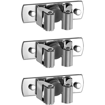OEM 3 Pezzi Porta Scopa Da Parete Gancio Per Scopa Senza Foratura Per Cucina, Bagno, Giardino Argento Misto OEM 3 Pezzi Porta Scopa Da Parete Gancio Per Scopa Senza Foratura Per Cucina, Bagno, Giardino Argento Misto