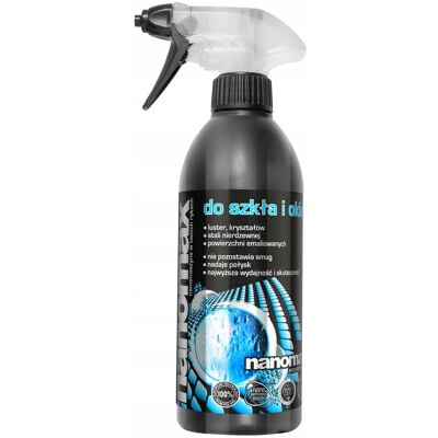 OEM Liquido Detergente Nanomax Per Vetri, Specchi E Cristalli, 500 Ml OEM Liquido Detergente Nanomax Per Vetri, Specchi E Cristalli, 500 Ml