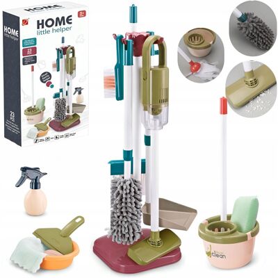 OEM Set Di Pulizia Per Bambini: Aspirapolvere, Mappa Per La Polvere, Secchio, Accessori Xl OEM Set Di Pulizia Per Bambini: Aspirapolvere, Mappa Per La Polvere, Secchio, Accessori Xl