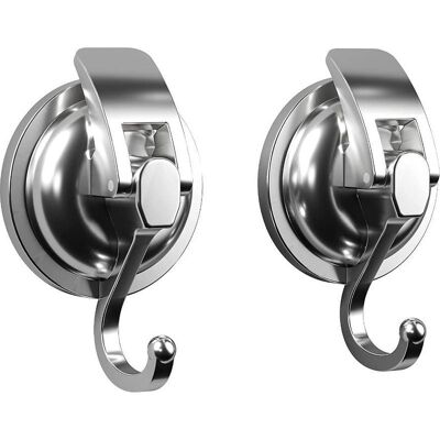 TAPWORKS Set Di 2 Ganci A Ventosa Ganci A Ventosa Con Gancio Ganci A Ventosa Ganci Senza Foratura - Abs - Soldi TAPWORKS Set Di 2 Ganci A Ventosa Ganci A Ventosa Con Gancio Ganci A Ventosa Ganci Senza Foratura - Abs - Soldi