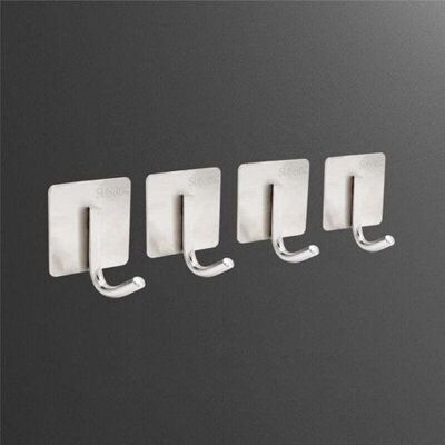 OEM Ulisem Set Di 4 Ganci Adesivi, Ganci Da Parete Autoadesivi In Acciaio Inossidabile, Ganci Per Asciugamani Da Cucina Senza Foratura, Porta Asciugamani Da Bagno, Appendiabiti Adesivo Per La Casa OEM Ulisem Set Di 4 Ganci Adesivi, Ganci Da Parete Autoadesivi In Acciaio Inossidabile, Ganci Per Asciugamani Da Cucina Senza Foratura, Porta Asciugamani Da Bagno, Appendiabiti Adesivo Per La Casa