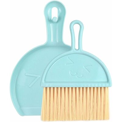 XISRENS Mini Set Di Paletta E Spazzola In Plastica, Mini Set Di Paletta E Spazzola, Piccola Scopa Per La Pulizia Dell'ufficio, Piccola Scopa Multifunzionale Per Bambini E Adulti (blu) XISRENS Mini Set Di Paletta E Spazzola In Plastica, Mini Set Di Paletta E Spazzola, Piccola Scopa Per La Pulizia Dell'ufficio, Piccola Scopa Multifunzionale Per Bambini E Adulti (blu)