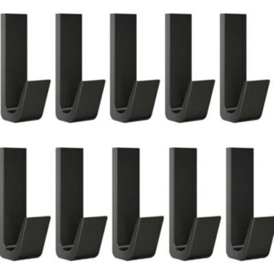 ENLENK 10 Pezzi Ganci Adesivi In Alluminio Da Parete, Portasalviette Per Bagno, Appendino Per Asciugamani Da Cucina, Appendiabiti Adesivo, Attacco Murale Senza Foratura ENLENK 10 Pezzi Ganci Adesivi In Alluminio Da Parete, Portasalviette Per Bagno, Appendino Per Asciugamani Da Cucina, Appendiabiti Adesivo, Attacco Murale Senza Foratura