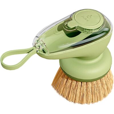OEM La Spazzola Per Pentole Definitiva: Dispenser Automatico Di Liquidi, Spazzola Per Lavastoviglie, Spazzola Da Cucina, Spazzola Per Pentole, Pratica Spazzola A Pressione, Non Danneggia La Padella, Pulis OEM La Spazzola Per Pentole Definitiva: Dispenser Automatico Di Liquidi, Spazzola Per Lavastoviglie, Spazzola Da Cucina, Spazzola Per Pentole, Pratica Spazzola A Pressione, Non Danneggia La Padella, Pulis