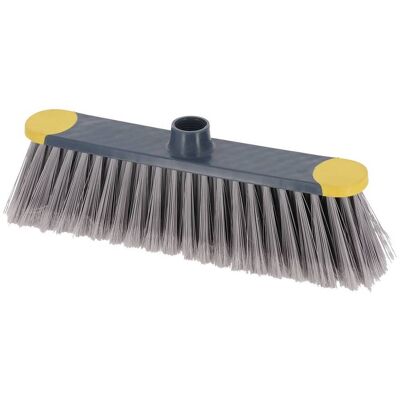 TENDANCE Testa Di Scopa Dritta Con Bordi Antiurto Per Interni 30 Cm - Grigio Curry - TENDANCE Testa Di Scopa Dritta Con Bordi Antiurto Per Interni 30 Cm - Grigio Curry -