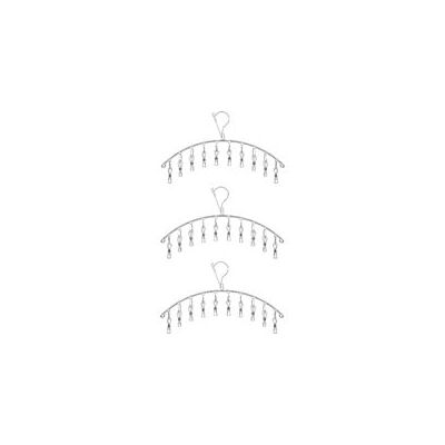 OEM Set Di 3 Stendini In Acciaio Inox Con 10 Clip Per Calzini, Ecc. - Crezuo OEM Set Di 3 Stendini In Acciaio Inox Con 10 Clip Per Calzini, Ecc. - Crezuo