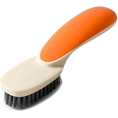 Zone Spazzola Per Strofinare, Setole Dure, Per Bucato, Vestiti, Scarpe, Spazzola Portatile In Plastica Per La Pulizia Manuale, Cucina, Bagno, 1 Pezzo, Manico Lungo, Arancione/bianco Zone Spazzola Per Strofinare, Setole Dure, Per Bucato, Vestiti, Scarpe, Spazzola Portatile In Plastica Per La Pulizia Manuale, Cucina, Bagno, 1 Pezzo, Manico Lungo, Arancione/bianco