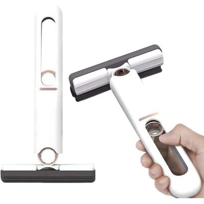 DPZO Mini Mocio Autocomprimibile, Piccolo Panno Per Ufficio Per Ceramica, Vetro, Casa E Auto DPZO Mini Mocio Autocomprimibile, Piccolo Panno Per Ufficio Per Ceramica, Vetro, Casa E Auto