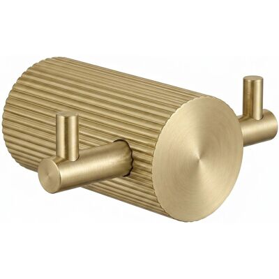 REA Appendiabiti Da Bagno 64104a Solo Brush Gold REA Appendiabiti Da Bagno 64104a Solo Brush Gold
