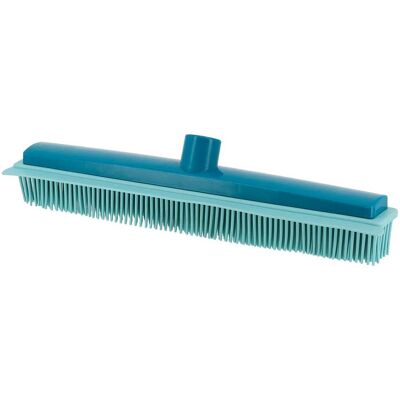 TENDANCE Testa Di Scopa In Gomma Tpr Con Tergipavimento 30 Cm - Aqua Duck Blue - TENDANCE Testa Di Scopa In Gomma Tpr Con Tergipavimento 30 Cm - Aqua Duck Blue -
