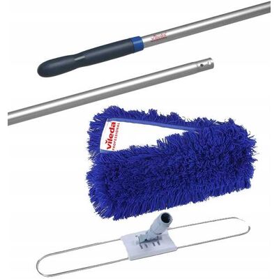 OEM Set: Inserto Per Scopa In Acrilico 60 Cm + Manico Per Mocio In Metallo 60 Cm + Manico In Alluminio Blu OEM Set: Inserto Per Scopa In Acrilico 60 Cm + Manico Per Mocio In Metallo 60 Cm + Manico In Alluminio Blu