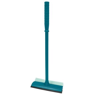 TENDANCE Tergivetro Con Spugna - Manico Da 50 Cm - Blu Acqua E Anatra - TENDANCE Tergivetro Con Spugna - Manico Da 50 Cm - Blu Acqua E Anatra -