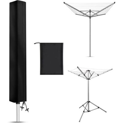 XISRENS Copertura Impermeabile Per Stendino, Copertura Per Stendino Con Cerniera, Copertura Antivento Per Stendino In Tessuto Oxford 600d (165x16x16 Cm) XISRENS Copertura Impermeabile Per Stendino, Copertura Per Stendino Con Cerniera, Copertura Antivento Per Stendino In Tessuto Oxford 600d (165x16x16 Cm)