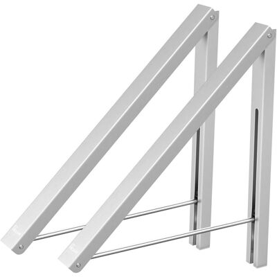 Zone Gancio Appendiabiti Pieghevole, Gancio Appendiabiti Da Parete, Gruccia Per Vestiti, Gancio Da Parete Per Ventilatore, Salvaspazio, Argento, 2 Pezzi Zone Gancio Appendiabiti Pieghevole, Gancio Appendiabiti Da Parete, Gruccia Per Vestiti, Gancio Da Parete Per Ventilatore, Salvaspazio, Argento, 2 Pezzi