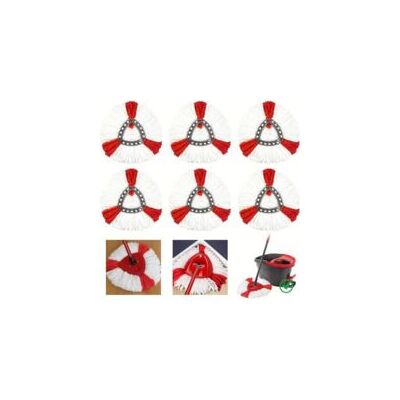 OEM Confezione Da 12 Pezzi Di Ricambi Per Mocio Compatibili Con I Sistemi Vileda Turbo 2-in-1 / Easywring & Clean – Testine Di Ricambio In Microfibra Per Moci Rotanti Per La Pulizia Dei Pavimenti - Crezuo OEM Confezione Da 12 Pezzi Di Ricambi Per Mocio Compatibili Con I Sistemi Vileda Turbo 2-in-1 / Easywring & Clean – Testine Di Ricambio In Microfibra Per Moci Rotanti Per La Pulizia Dei Pavimenti - Crezuo
