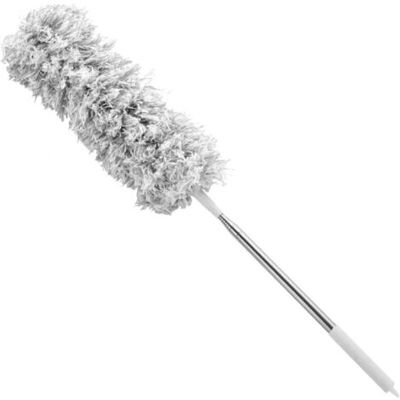 OEM Spolverino Telescopico Lavabile, Lungo Estensibile Fino A 2,45 M, Con Asta Telescopica E Flessibile, Scopa Per Ragnatele Per Soffitti Alti, Ventilatore A Soffitto, Ragnatele, Scopa Angolare Grigia OEM Spolverino Telescopico Lavabile, Lungo Estensibile Fino A 2,45 M, Con Asta Telescopica E Flessibile, Scopa Per Ragnatele Per Soffitti Alti, Ventilatore A Soffitto, Ragnatele, Scopa Angolare Grigia
