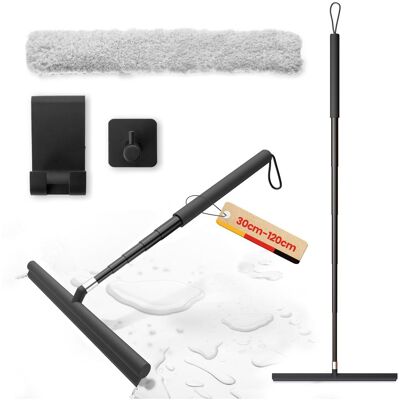 OEM Tergivetro Per Doccia Da 120 Cm, Tergivetro Telescopico Per Finestre Con Cuscinetti In Microfibra, Tergivetro Professionale Con Manico Lungo, Kit Tergivetro 2 In 1 Per La Pulizia Dei Vetri Del Bagno ( OEM Tergivetro Per Doccia Da 120 Cm, Tergivetro Telescopico Per Finestre Con Cuscinetti In Microfibra, Tergivetro Professionale Con Manico Lungo, Kit Tergivetro 2 In 1 Per La Pulizia Dei Vetri Del Bagno (
