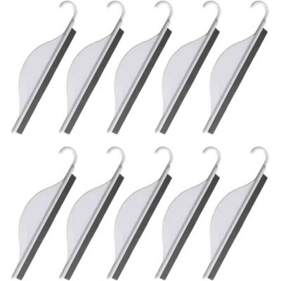 KEEMOTE Set Di 10 Raschietti Per Specchi E Finestre, Strumento Di Pulizia A Base D'Acqua Per Uso Domestico KEEMOTE Set Di 10 Raschietti Per Specchi E Finestre, Strumento Di Pulizia A Base D'Acqua Per Uso Domestico