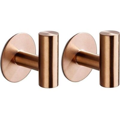 ENLENK 2 Pezzi Ganci Adesivi Da Parete Per Bagno, Appendino Per Asciugamani Da Cucina, Gancio Per Quadri Senza Forare, Portaganci Per Asciugamani In Acciaio Inox Autoadesivo ENLENK 2 Pezzi Ganci Adesivi Da Parete Per Bagno, Appendino Per Asciugamani Da Cucina, Gancio Per Quadri Senza Forare, Portaganci Per Asciugamani In Acciaio Inox Autoadesivo